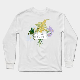 Pollinate Barrie Logo Long Sleeve T-Shirt